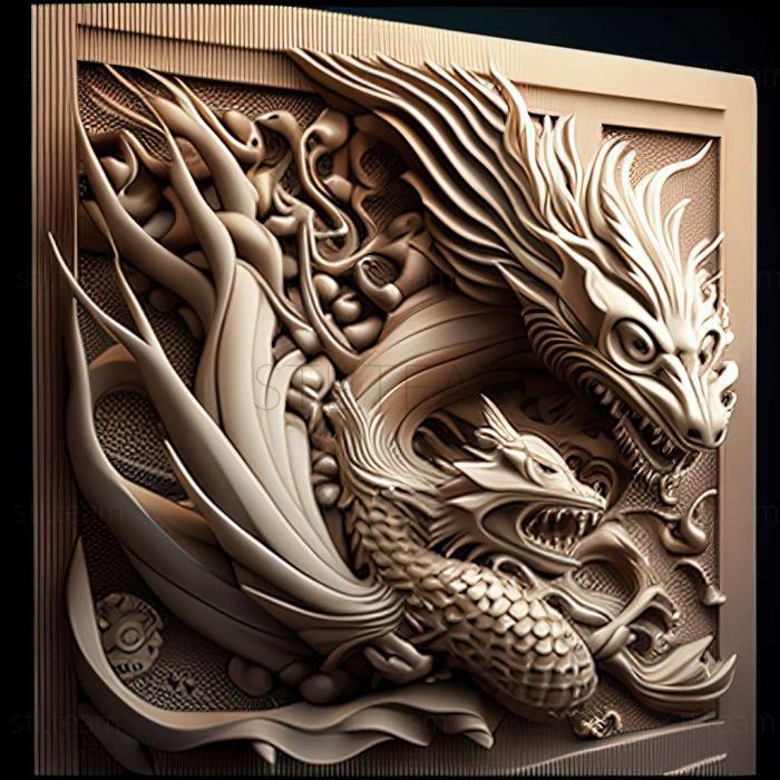 Anime Frieze FROM Dragon Pearl